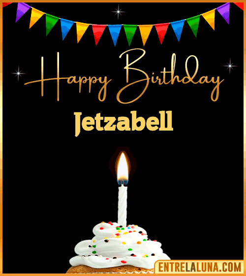 GiF Happy Birthday Jetzabell